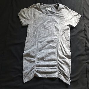 ATHLETA Heather Gray Tee WOMENS XS